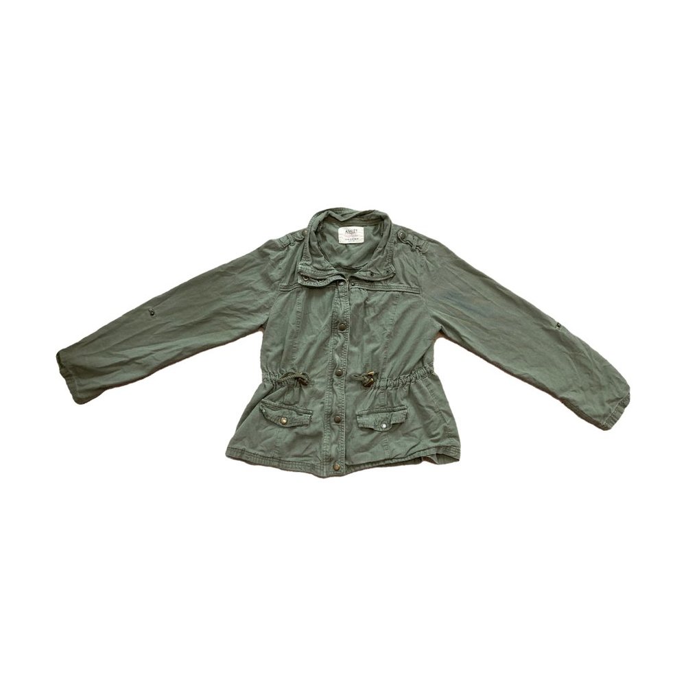 Ashley Lightweight Cargo Jacket Green Size S/M